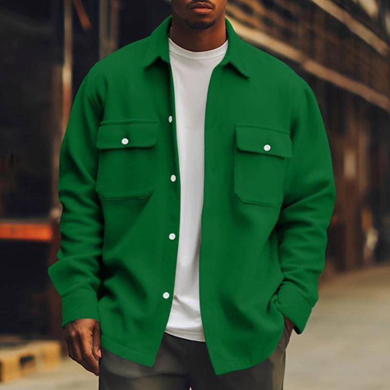 Veste Chemise Boutonnée pour Homme - Image 5