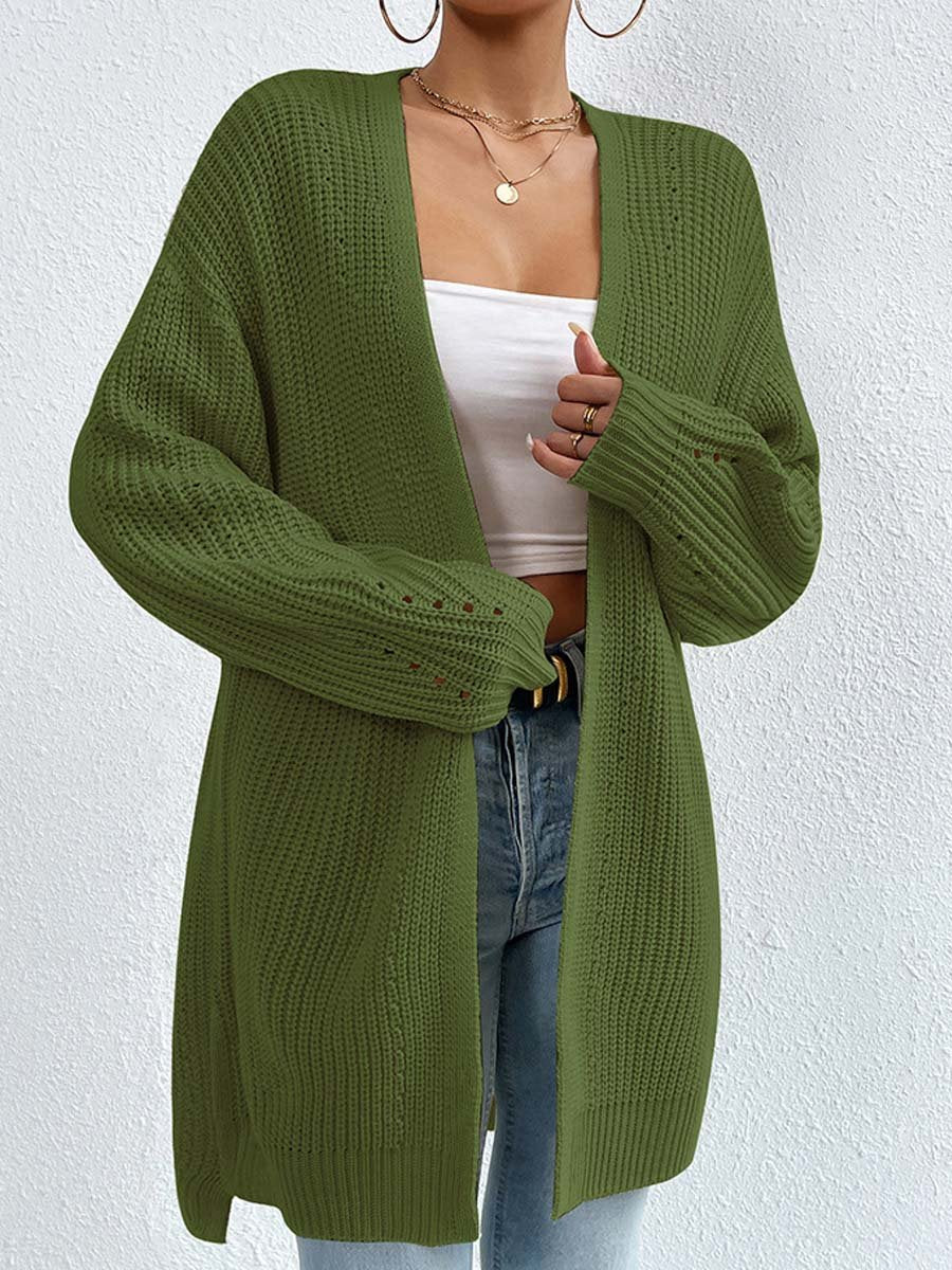Cardigan Long en Tricot pour Femme - Image 4
