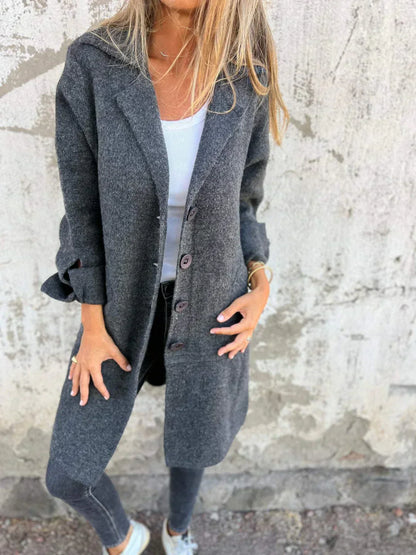 Manteau Boutonné Femme - Image 5