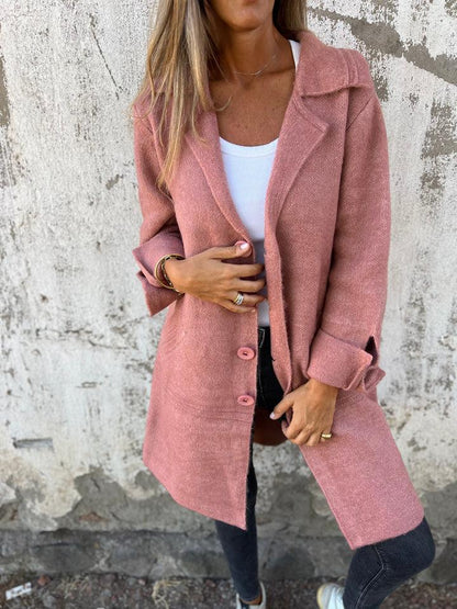 Manteau Boutonné Femme - Image 2