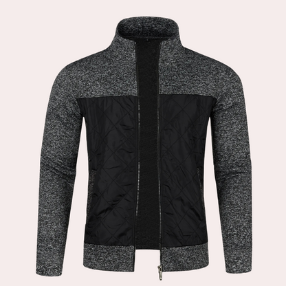 Veste matelassée homme à col montant - Image 8