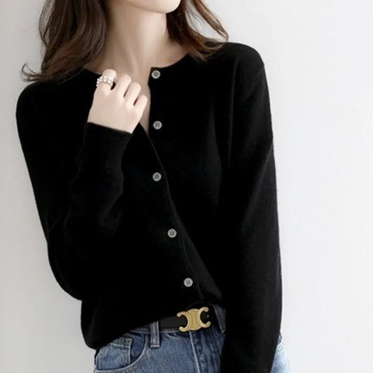 Cardigan Boutonné Femme - Image 1