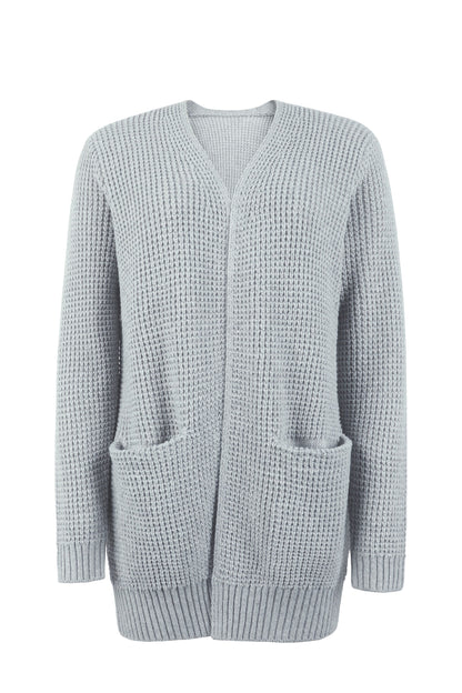 Manteau Cardigan Ouvert Femme - Image 3