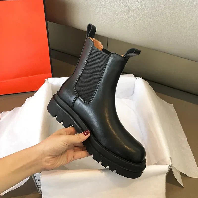 Bottines Chelsea à plateforme pour femmes - Image 6