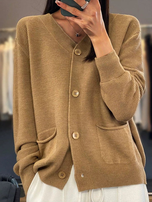 Cardigan Boutonné Femme - Image 1
