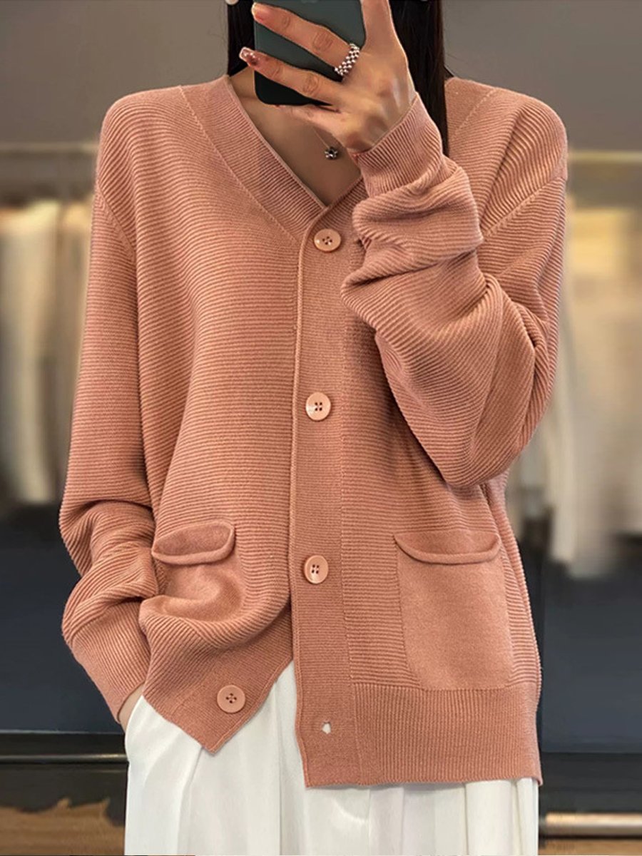 Cardigan Boutonné Femme - Image 3