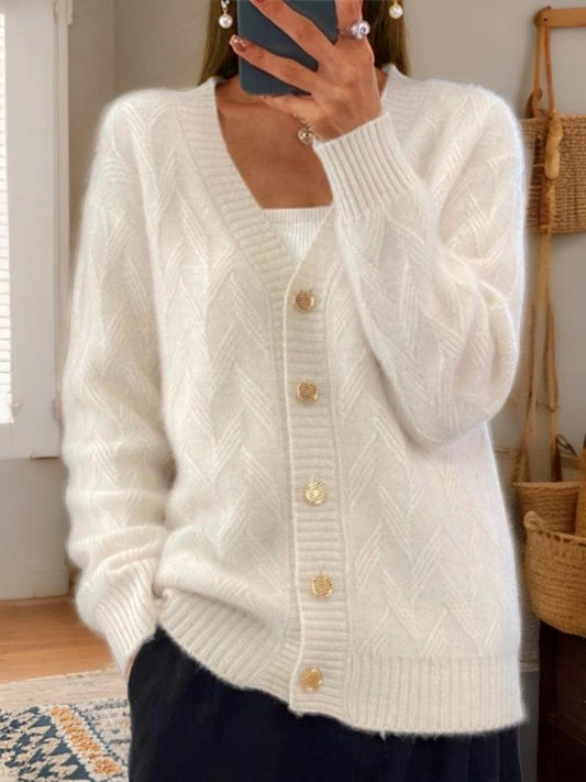 Cardigan Boutonné Femme - Image 1
