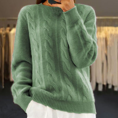 Pull Femme Tricot Câble - Image 3