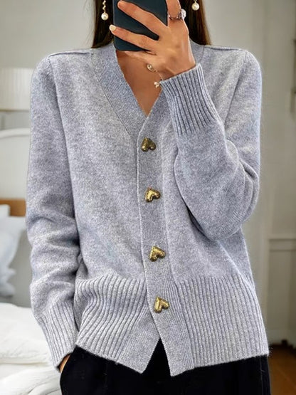 Cardigan Femme Col en V - Image 2