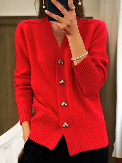 Cardigan Femme Col en V - Image 5
