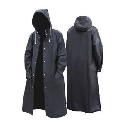 Imperméable Long à Capuche pour Homme - Image 6