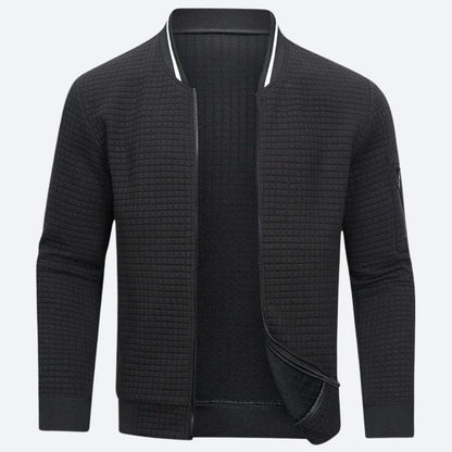 Blouson aviateur homme à fermeture éclair intégrale - Image 2