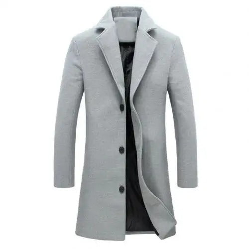 Manteau Long Slim-Fit Homme - Image 3